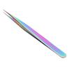 Professional Straight Nail Art Tweezers Stainless Steel Pointed Eyelash Extension Tweezers