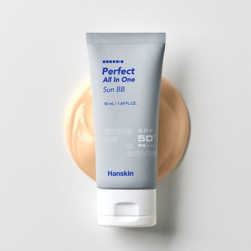 Hanskin Perfect All-in-One Sun BB Cream 50ml 2pcs BB Myeong-ga