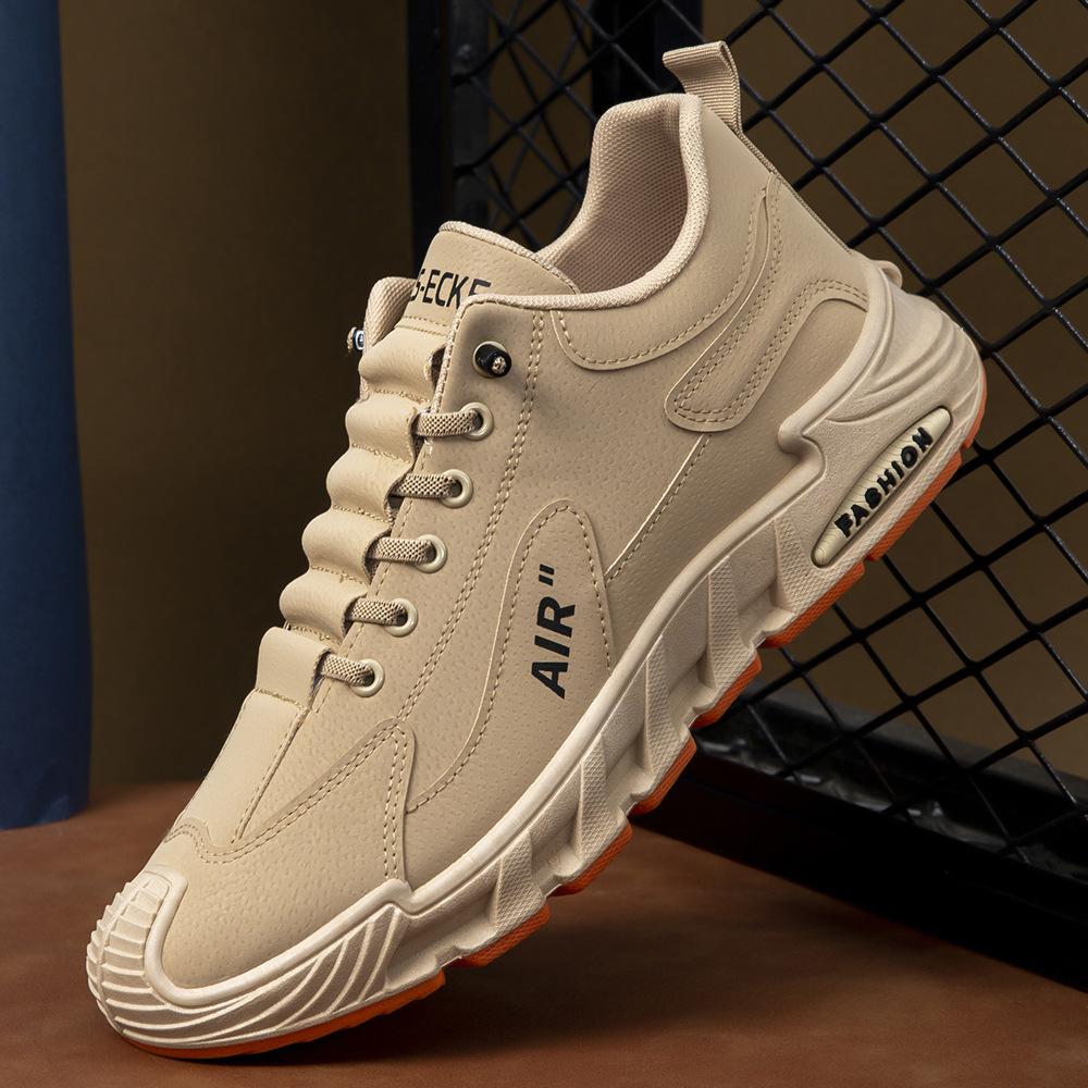 Large Size Men's Shoes 2025 Men's Comfortable Sports Shoes Platform One Pedal New Fashion Versatile Casual Shoes Work Shoes