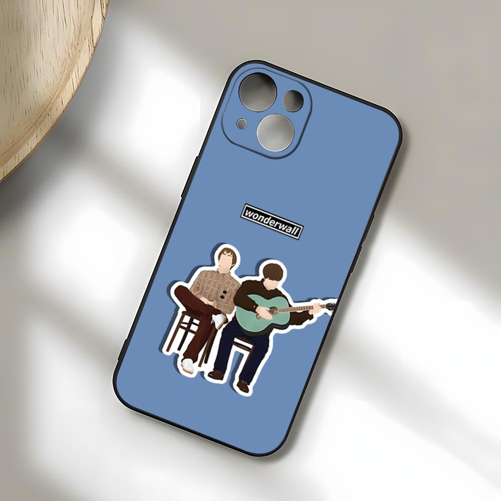 Band O-Oasis Phone Case For IPhone 17 Pro Max 15 Pro 16 14 Plus 12 13 Mini 11 Pro Shockproof Soft Cover iPhone17ProMax