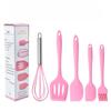 Silicone Kitchenware All-inclusive Five-piece Set Baking Five-piece Set Kitchenware Full Set Shovel Silicone Shovel Oil Brush Egg Beater