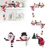 Christmas Decorations Door Frame Santa And Reindeer Door Decoration Christmas Door Frame Decoration Welcome Signs For Front Door