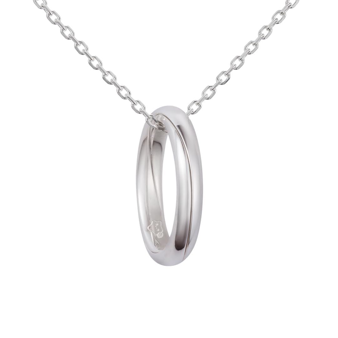 

For Men and Women [U-Treasure] Necklace, Silver, Unisex,