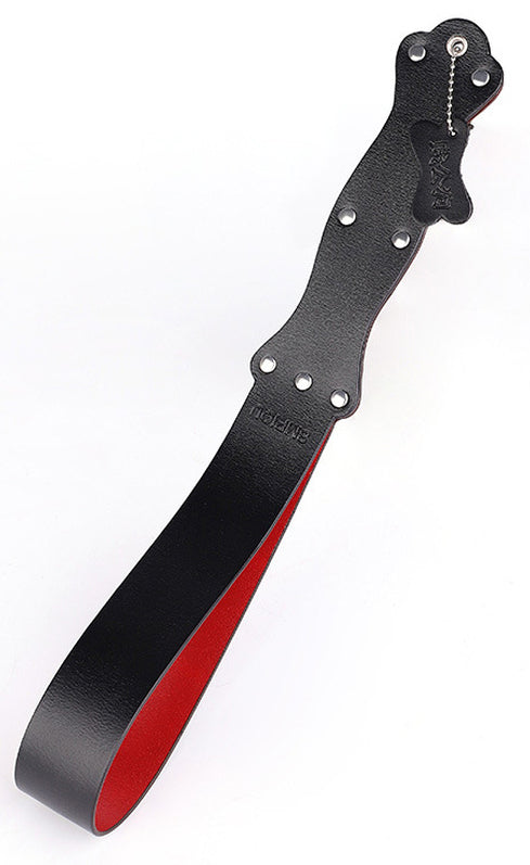 Paddle Slack 40 Cm Black-Red - BDSMaster - Whips, Crops & Feather Dusters