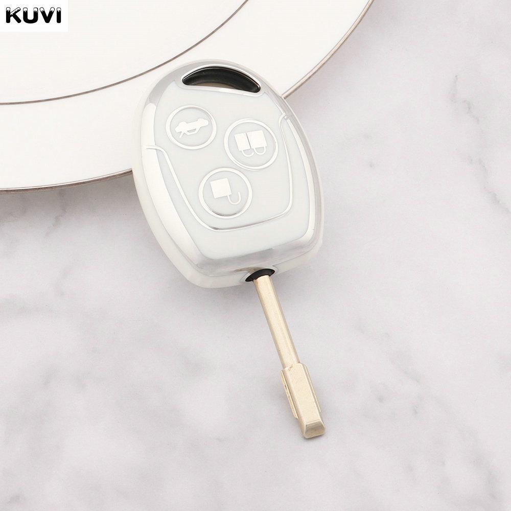 

New Tpu Remote Key Cover For Ford Fiesta Mk7 Mk5 Mk6 Mondeo Focus 2 Mk2 Transit Ka Fusion C-Max S-Max Accessories Car Key Case