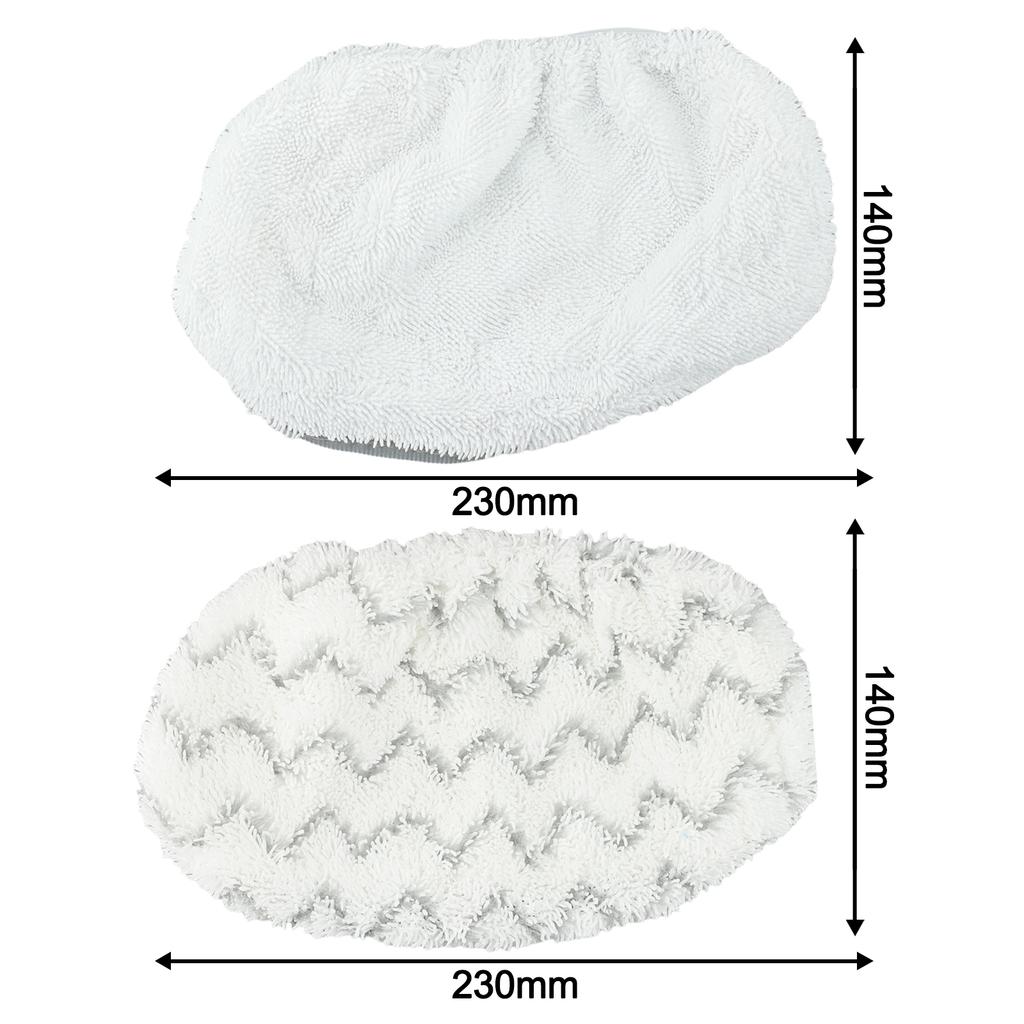 2pc Washable Mop Pads For Bissell 1977Z 1132 1252 2113 Series Vacuum For Steam Mop Robot Vacuum Part Household Cleaning Tool