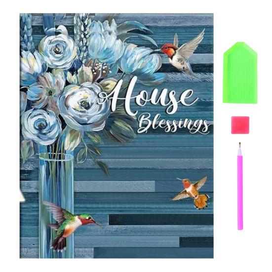 

1 комплект Набор для алмазной живописи Яркий узор, улучшающий познание цвета Дети DIY Алмазная вышивка Искусство E