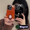 Aurora Aksnes Glass MagSafe Mobile Phone Case for iPhone 17 16 15 14 13 12 11 Air Pro Max Plus Mini Colorful Cover