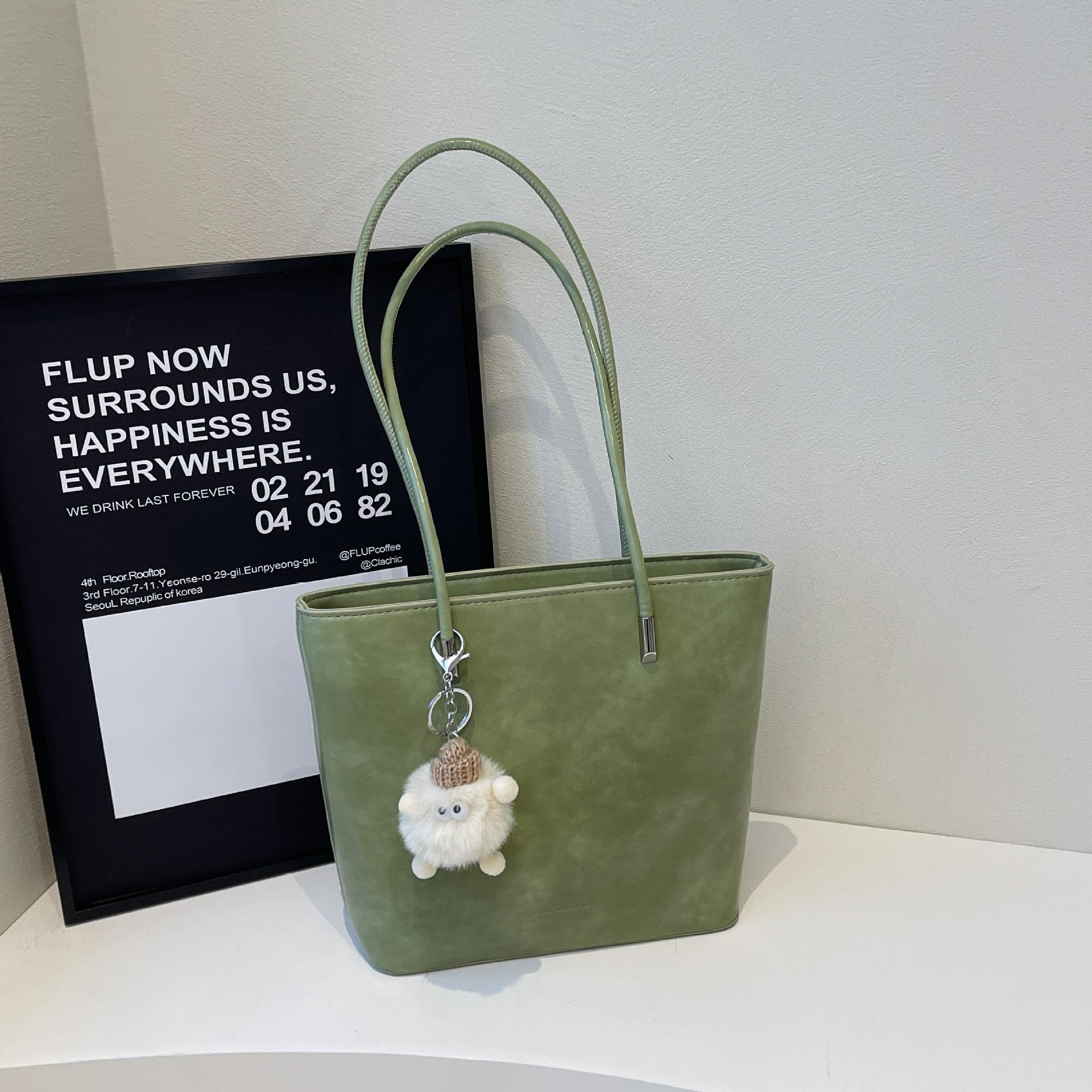 

Ink Border Tote Bag Women s 2025 New Casual Large Capacity Commuter Shoulder Bag One piece is sent on behalf of others