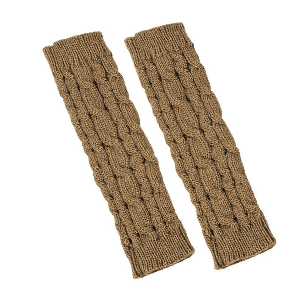 Knitted Arm Sleeves Gloves Fingerless Arm Sleeve Gloves Casual Wear Arm Warmers  Winter