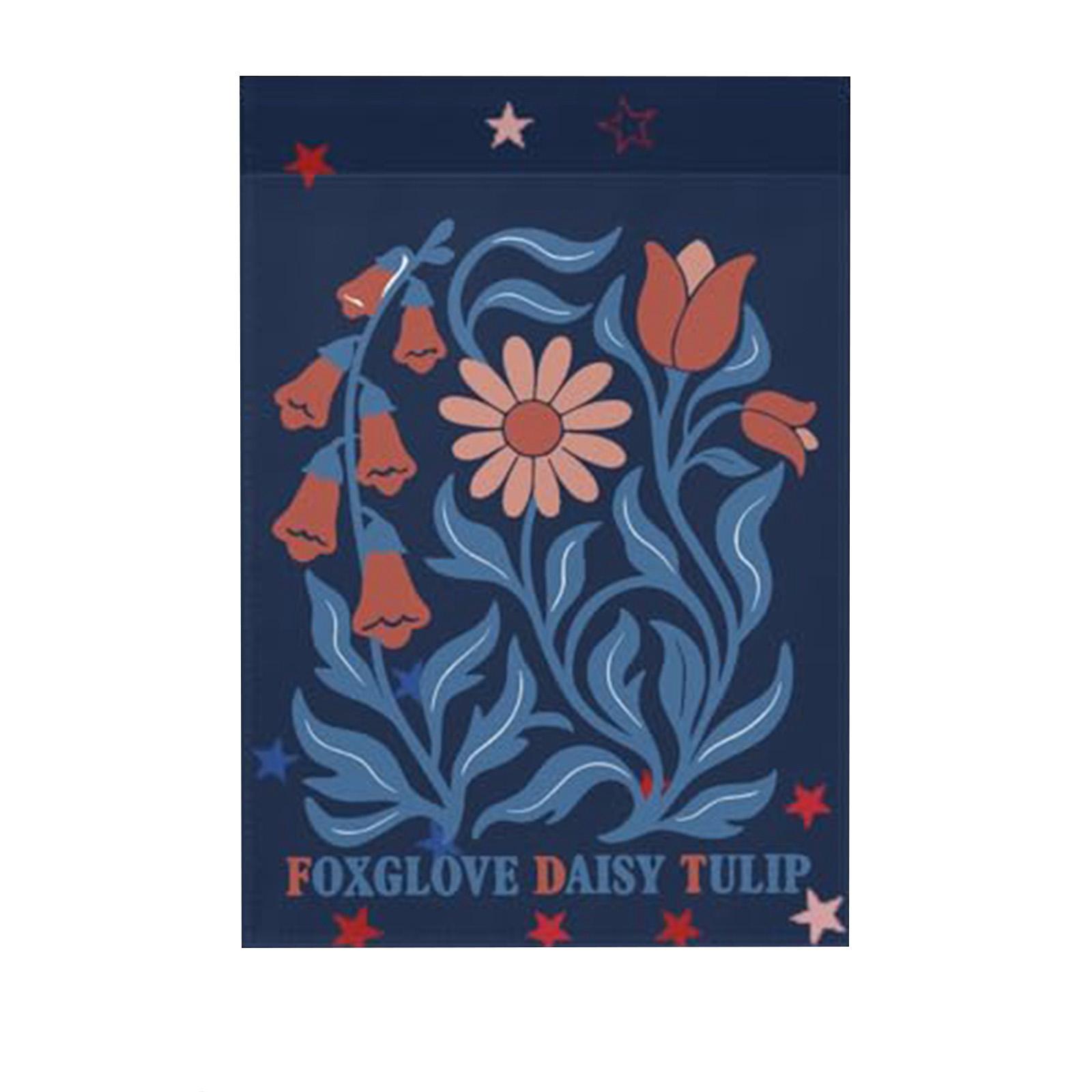 

Foxglove Yard Flag 12x18 One Size Double Sided, Inspirational Yard Flags One Size For Yard One Size