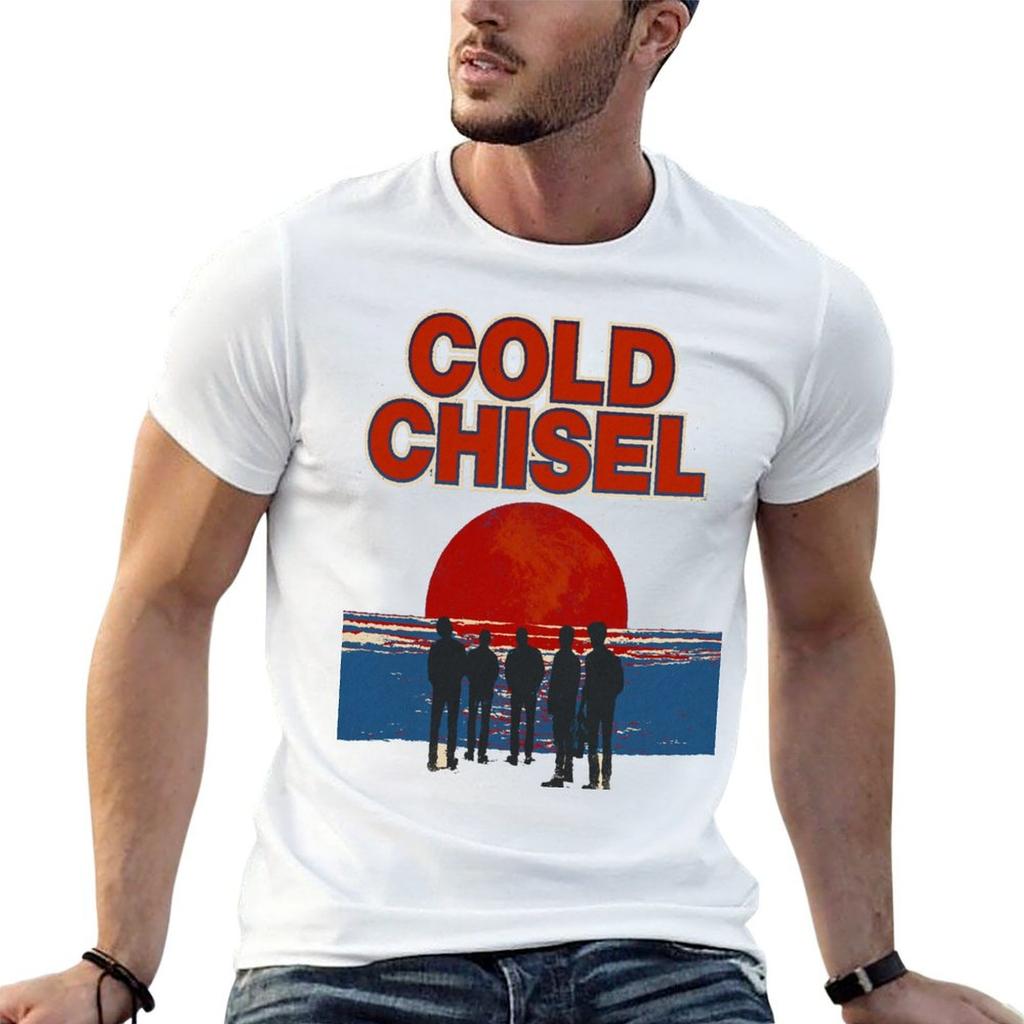 AusRock The Chisel TShirt Simple Casual Short Sleeve Tee