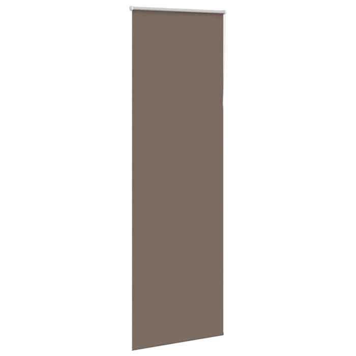 VidaXL Store enrouleur occultant café 75x210cm largeur du tissu 70,7cm, store de jour et de nuit, store de cuisine, store 4011045