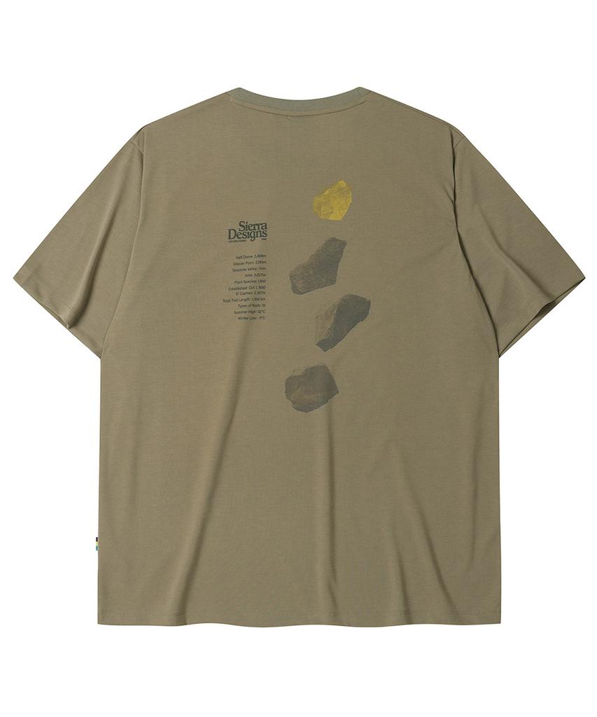 SIERRA DESIGNS Yosemite Stone Weeklight Short Sleeve Light Brown