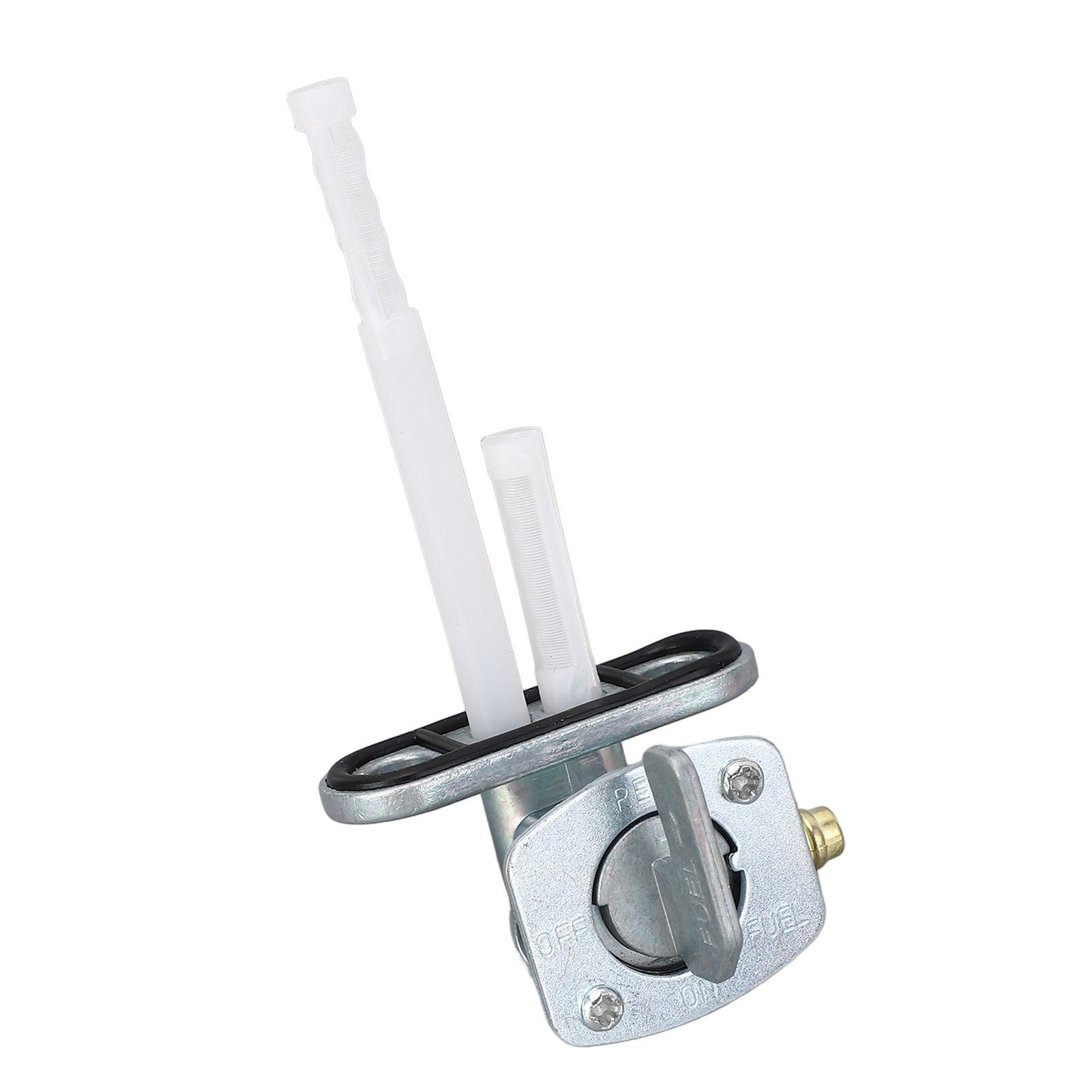 

Топливный кран Высокопрочный цинковый сплав Долгий срок службы Газовый кран-переключатель Замена для Suzuki DR350 DR350S DR350SE