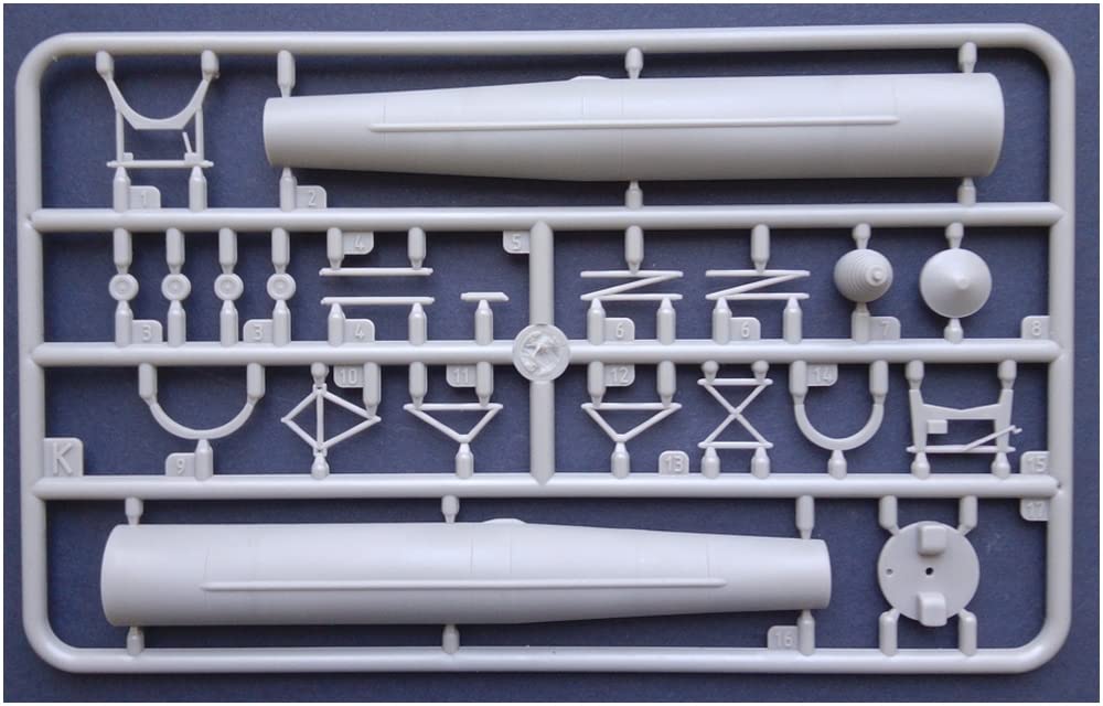 Roden 1/144 Scale US Air Force Douglas C-133 Large Transport Aircraft PGM-17 Thor with Medium-Range Missiles Plastic Model Kit RE14336