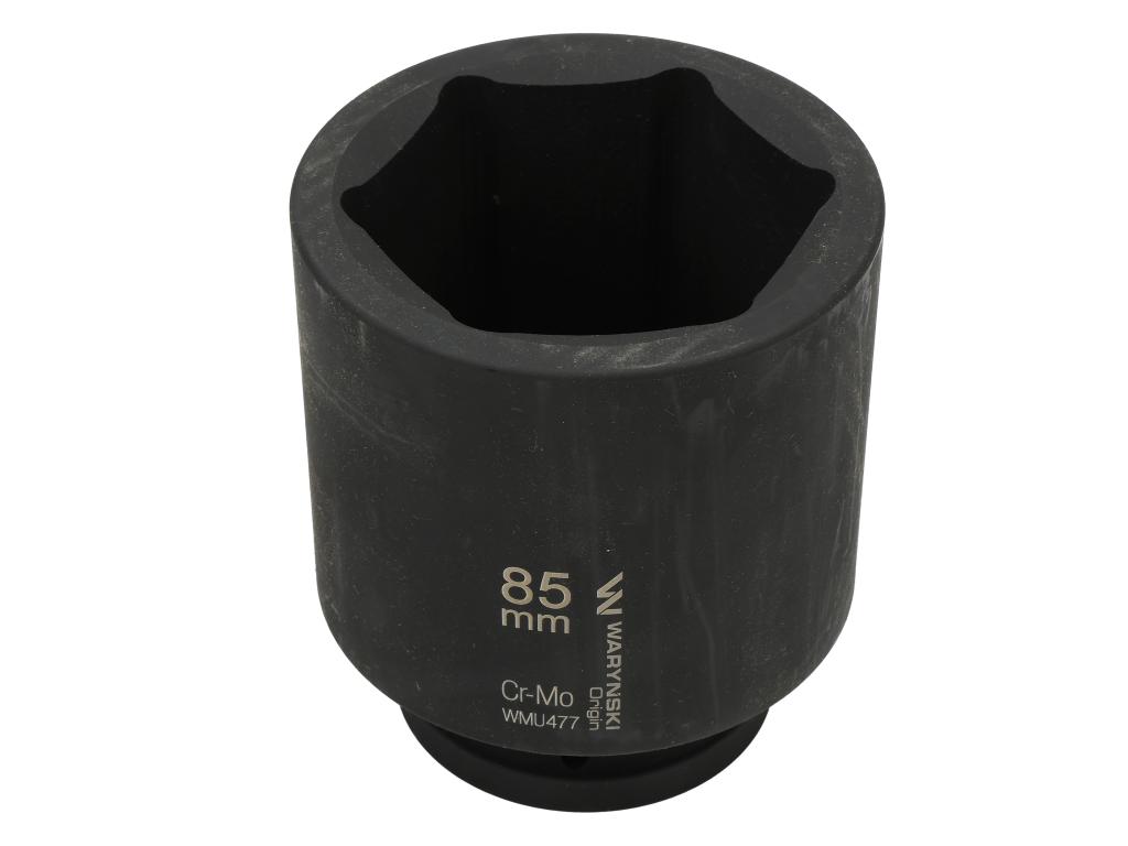Impact Socket, Hexagonal 1" Very Long 85mm CrMo D.135mm, Waryński