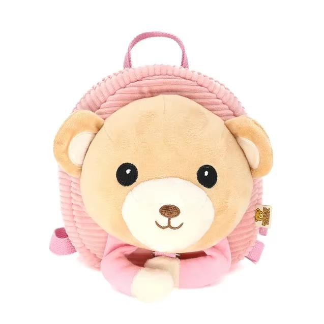 Nový kreslený batůžek na ztraceném rameni proti chůzi Holčičky Chlapci Plyšové malé tašky s tažným lanem Školní taška pro batolata proti ztrátě