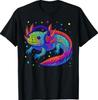 Funny Axolotl Video Gamer Polka Dot Art Student Dot Day Boys T-Shirt