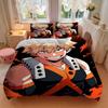 Powerful Anime Hero Print 3Pcs Bedding Setduvet Cover With 2 Bedropillowcase Home Birthday Gift