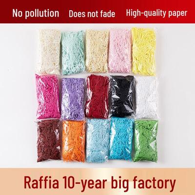 Raffiagras Füllmaterial: Seidenpapier-Schnipsel für Süßigkeitenbox-Souvenirs