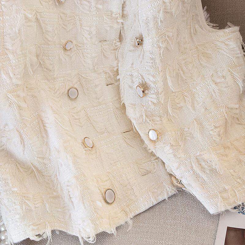 Women's Chic Tassel Double-breasted Vest