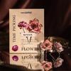 Retro Floral Stickers: Chronicle Series for Journals & Crafts