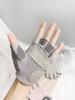 Unisex Half-Finger Breathable Fitness Gloves for Exercise & Cycling