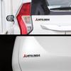 3D ABS Naklejka z emblematem na maskę samochodu Mitsubishi do ASX Lancer 10 9 Outlander Pajero Sport L200 Space Star Xpander Wodoodporny