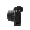 kinokoo Nikon Z50 Genuine Leather Camera Body Case with Interchangeable Tripod Black Case, Case, Mount,