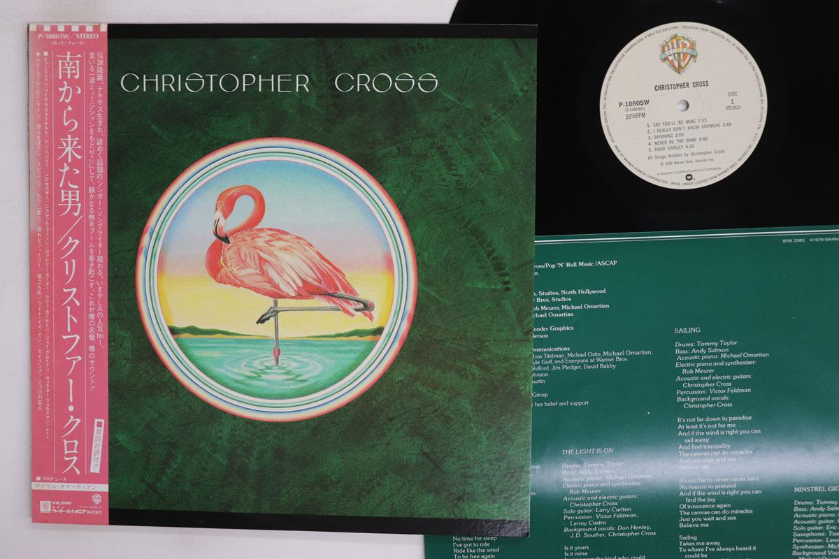 LP Record CHRISTOPHER CROSS Christopher Cross P10805W WARNER BROS 1979 Japan Obi Rock Used