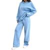 2-Piece Women's Casual Warm Lined Hoodie & Pants Set - Autumn/Winter Sportswear