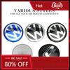 For VOLKSWAGEN VW 2026 New 4Pcs 56mm Car Wheel Center Hub Cap Stickers Car Emblem Badge Decal For Volkswagen GTI R-Line R Polo T