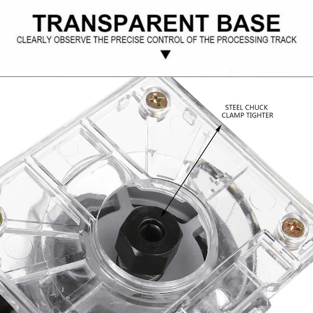 800W 35000RPM Cordless Trimmer Electric Woodworking Engraving Slotting Trimming Carving Machine Router