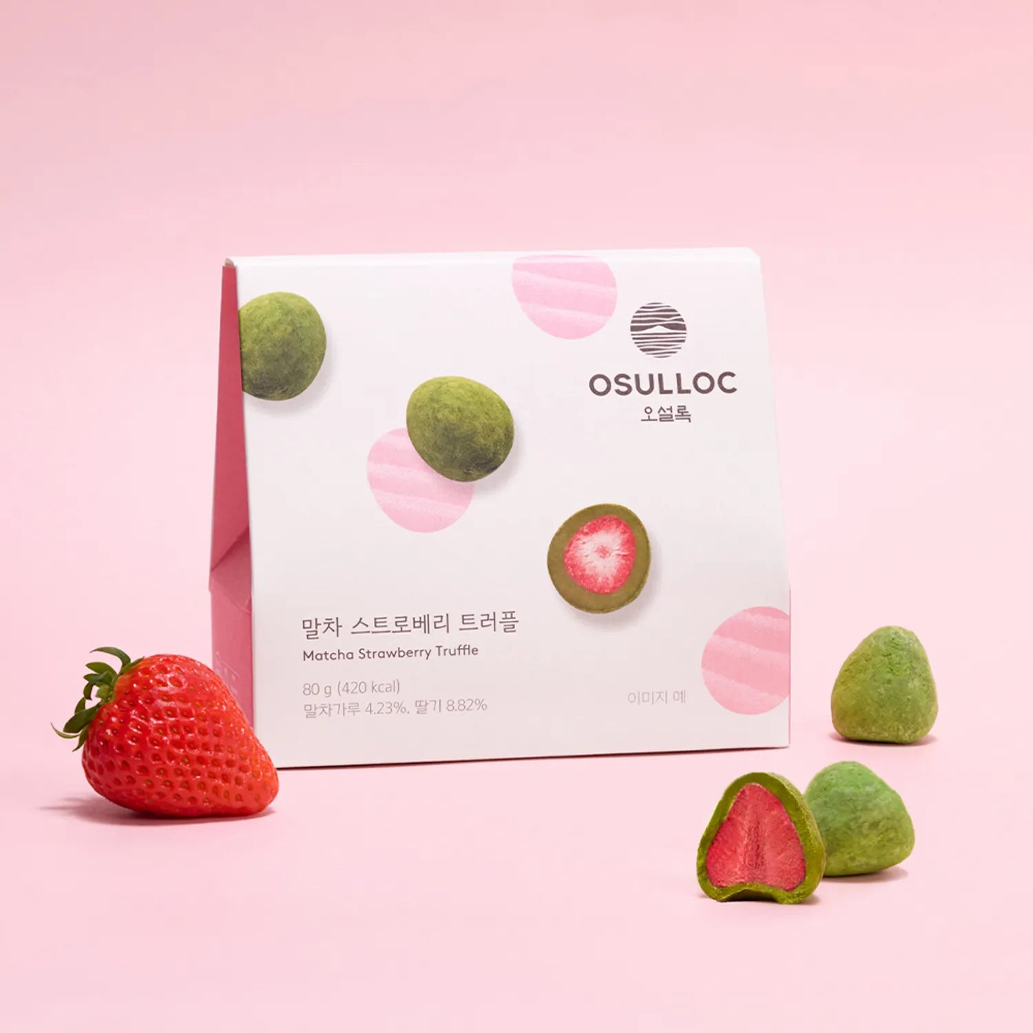 OSULLOC Matcha Strawberry Truffle 80g Strawberry Truffle 80g