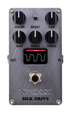 Kompakter Effektpedal für E-Gitarre SILK DRIVE Silk Drive mit Nutube-Vakuumröhre Ausgestattet mit Clean Crunch Overdrive VE-SD