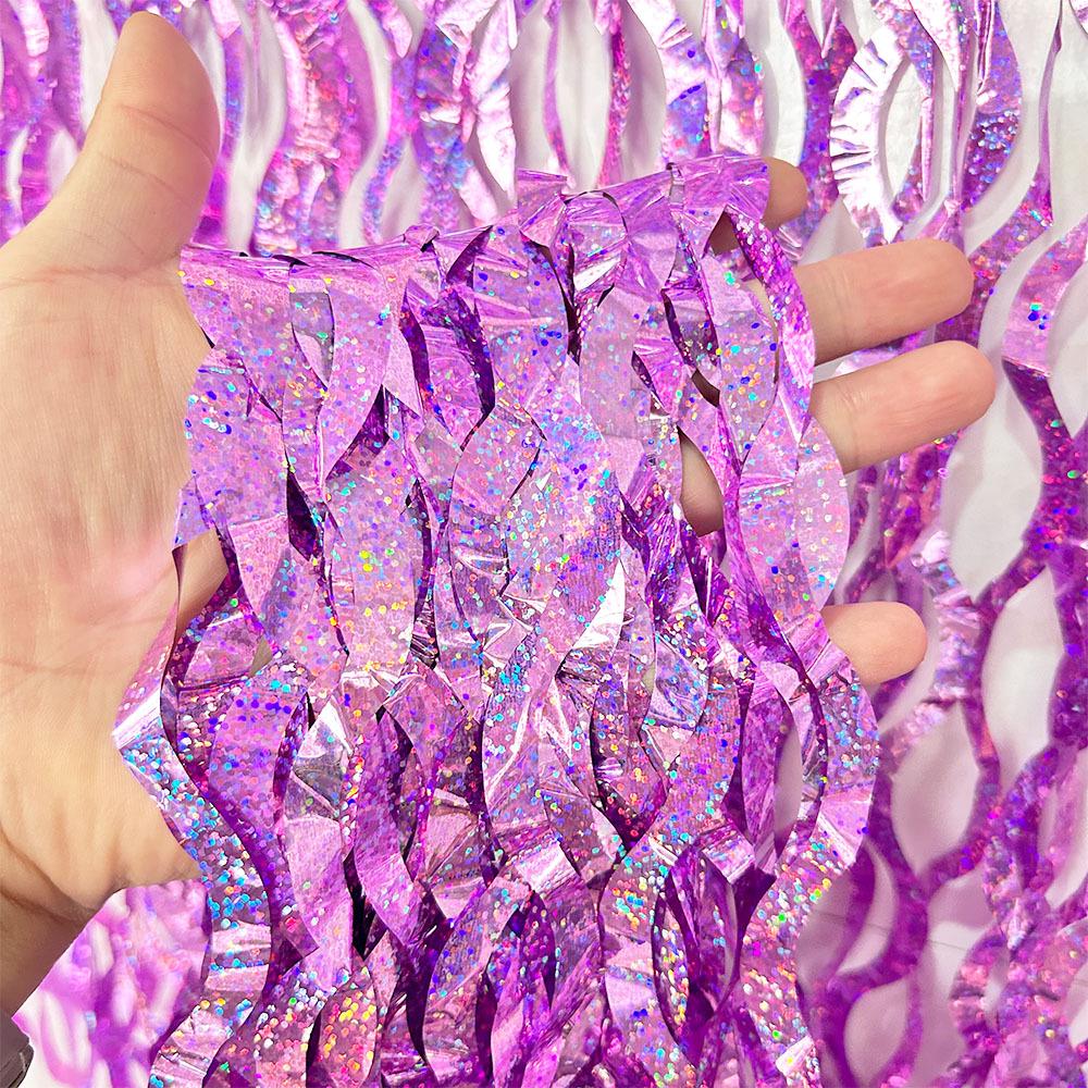 

Керамическая шторка-бахрома с изогнутыми лезвиями для украшения вечеринки и реквизит для фона