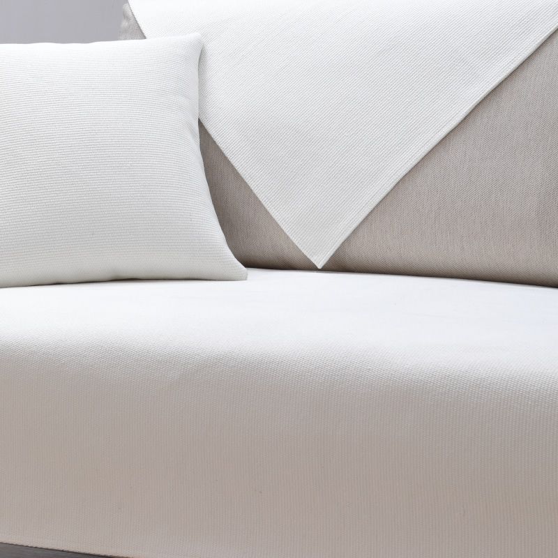 

Белая Минималистичная Хлопково-Льняная Подушка для Дивана Круглый Год Нейтральная Ткань для Подушки Чехол-Ткань для Дивана Нескользящий Чехол для Дивана Накидка Полотенце White 2#(Cotton jacquard sofa cushion) 60 * 60cm