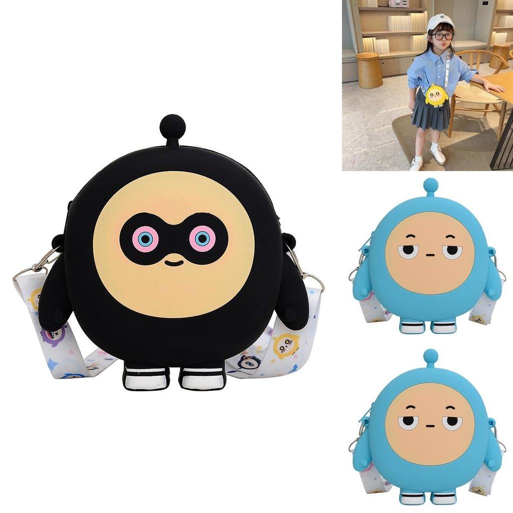 Childrens Silicone Coin Purse Featuring Adorable Eggy Party Pattern For Kids And Preschool