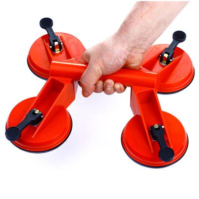 Praktischer, effizienter, stabiler Support, manueller Saugnapf, Glasfliesenboden-Mehrkopfheber für die Fabrik