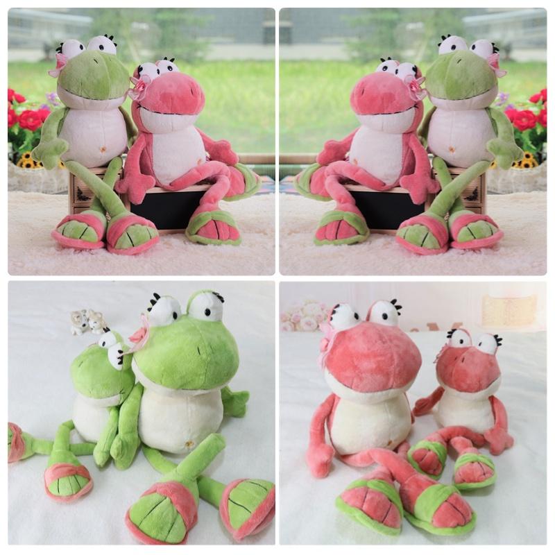 Cute Plush Frog Toy With Long Legs Perfect Gift For Girls And Couples