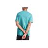 Adidas All Season Garment-Wash Tee With Embroidered Logo And Ribbed Crew Neck Men Tops Arctic-Blue IJ6922