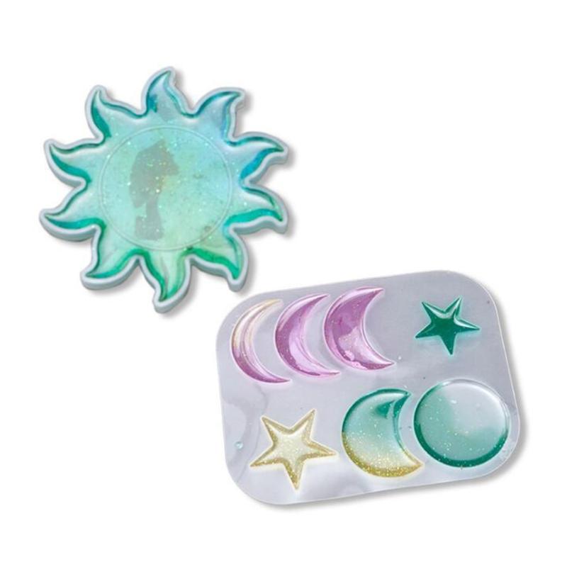 Flexible Nonstick Pendant Moulds Suitable for Chocolate Cookie Creative Dessert Making Food Safe Silicone Texture
