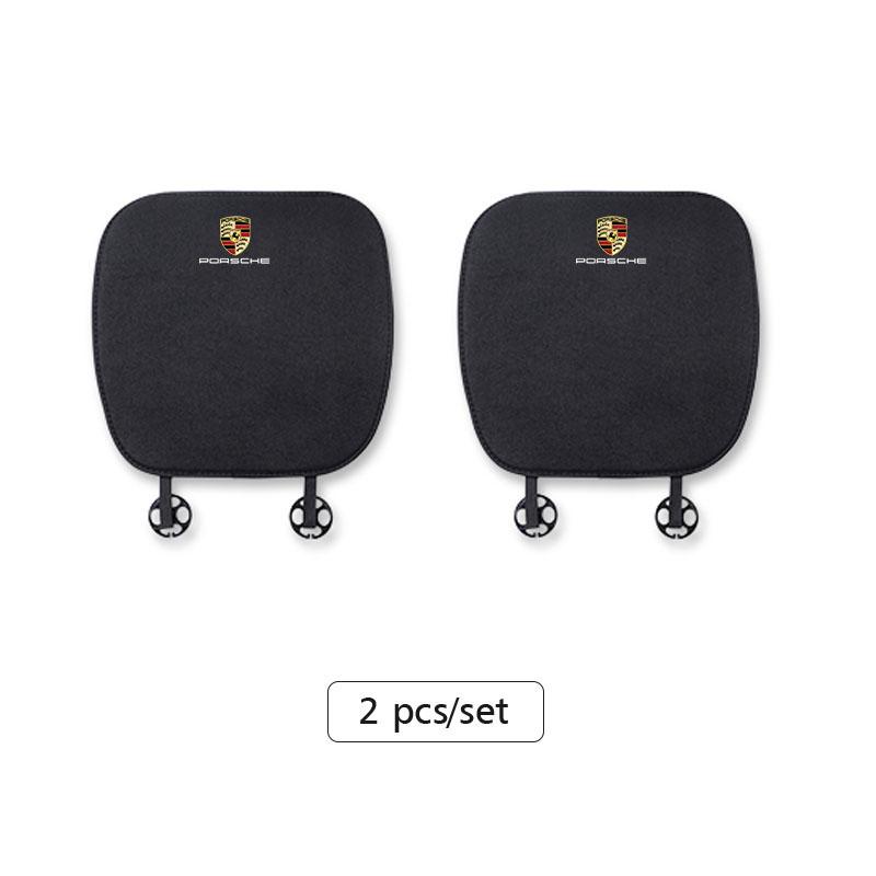 Funda de Cojín para Asiento de Coche Almohadilla para Respaldo Esterilla Protectora Para Porsche Panamera Taycan 911 718 Macan Cayenne Boxster Cayman 918 Pajun