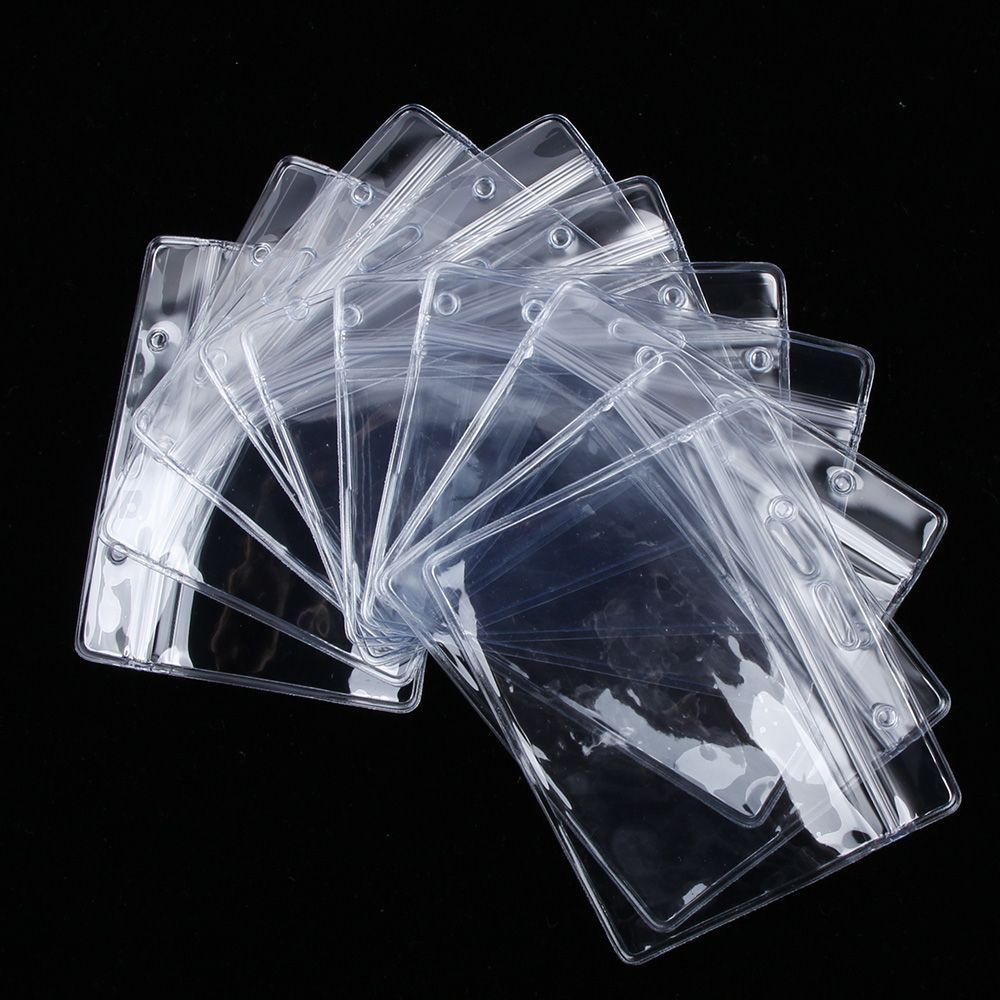 Sleeve Name Card Exhibition School Office Supplies ID Badge Case Card Case ID Card Holder Badge