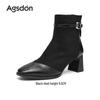 Augusden Women's Vintage Pointed Toe Chelsea Ankle Boots, Autumn 2025 Collection