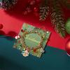 Christmas Santa Claus Snowman Tree Pendant Bracelet For Women Girls Exquisite Christmas Party Bracelet Jewelry Adjustable Gift