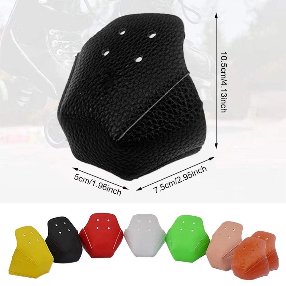 Adjustable Skate Toe Caps Leather Guard Skating Cover Protectors  Outdoor Sports