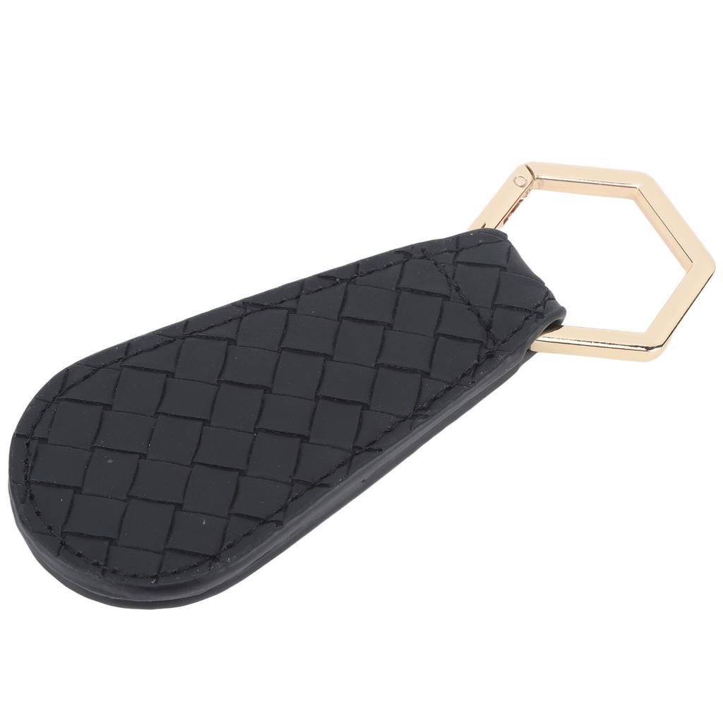 Magnetic Hat Clip Long Water Drop Shape PU Leather Hat Clip for Travel On Bag Women Men