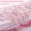 YUNZII X71 Mechanical Keyboard, Crystal Ice, Pink